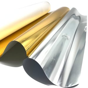 gold silver foil dtf film