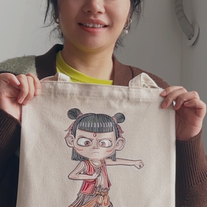 3D Embroidery ab film effect